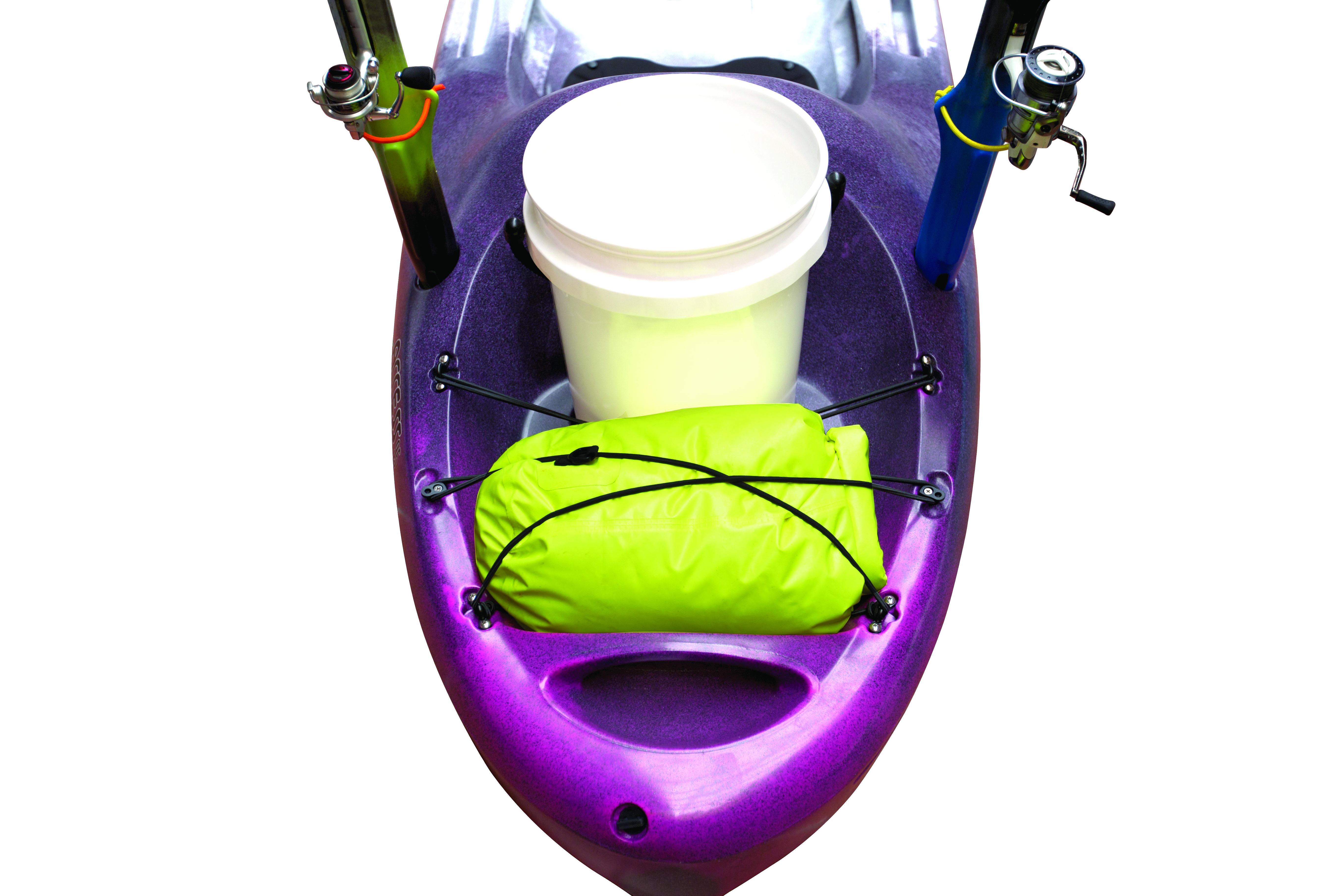 Rod Holders High Back Seat Perception Access 9.5 Sit on Top Kayak Dapper 9