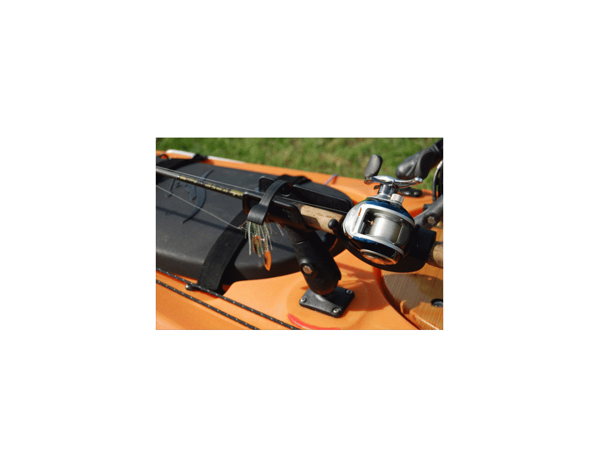 RAM ROD Fishing Rod Holder with 2 x 2.5 Base, Perception Kayaks, USA &  Canada