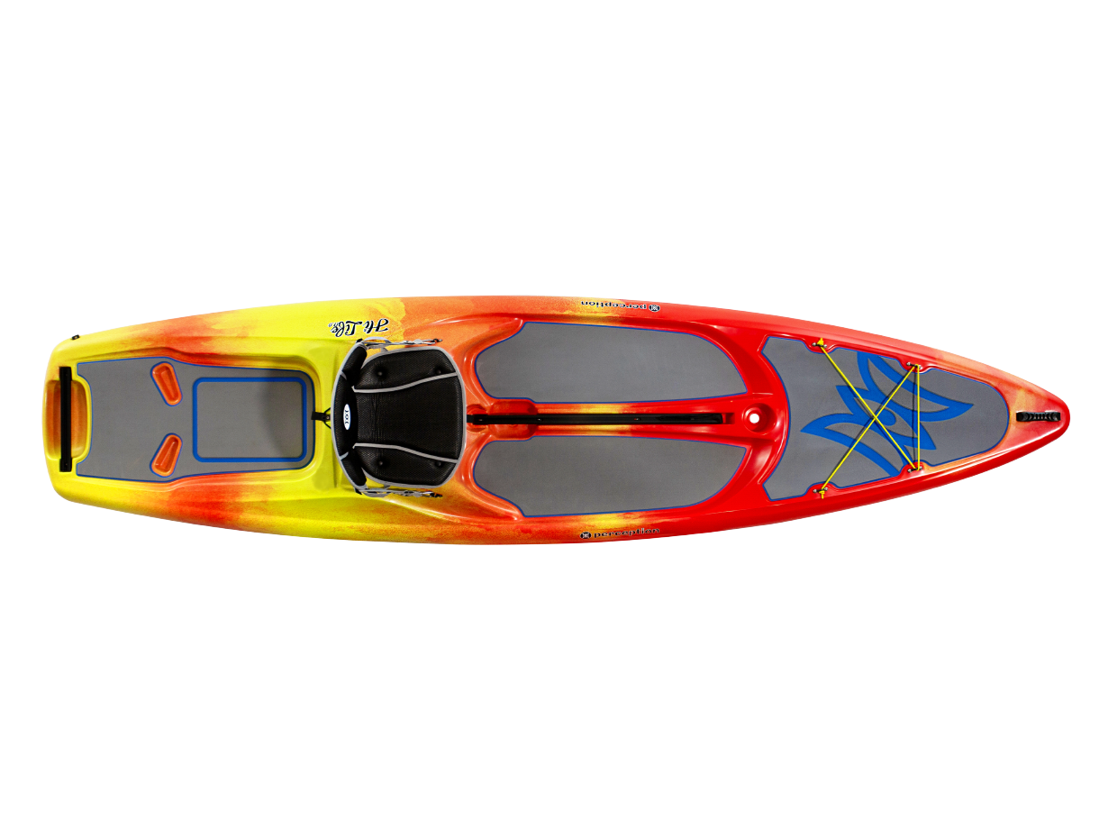 LIME PERCEPTION Hi Life Convertible SUP/Kayak Paddle Adjustable 3-piece 